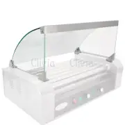 Clivia Glass Sneeze Cover for 9 Roller Hot Dog Grill Cooker Machine Roller Lid