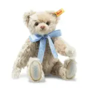 Steiff Personalised Teddy Bear New Baby Birthday Christening 001680 Blue Ribbon