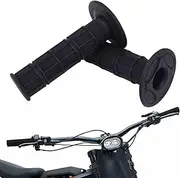 IUVWISN Dirt Bike Handlebar Grips 7/8" Rubber Handle Grip Universal for Sur Ron Surron LBX Talaria Sting R MX3/R MX4 MX5 Talaria X3 XXX E-Ride Pro SR S SS 2.0 3.0 Ventus One Electric Dirt Bike Black