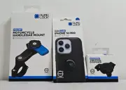 QUAD LOCK KIT APPLE iPHONE 14 PRO MAG Case, Dampener, Handlebar Mount *EXPRESS*