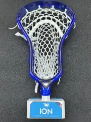 ECD ION GALAXY Sapphire EP HERO3 Lacrosse Head Strung WHITE MESH **NEW**
