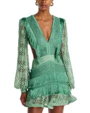 PatBO Fringe Minidress
