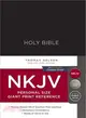 Holy Bible ― New King James Version, Black, Reference Bible, Personal, Red Letter Edition, Comfort Print