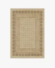120' x 185' | Machine Washable Runner Rug | Kid & Pet Friendly | Indoor Rug | Beatrice Tan Rug | Ruggable