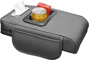 Car Armrest Pad, Center Console Cushion, Armrest Pillow for Car, Car Storage Pockets, Armrest Cushion with Storage, Car Cup Holder, Tissue Holder for Car, SUV Armrest Pad, Truck Armrest Cushion, RV Ar
