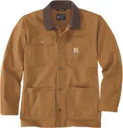 Carhartt Rugged Flex Duck Loose-Fit, textile jacket , color: Brown , size: S