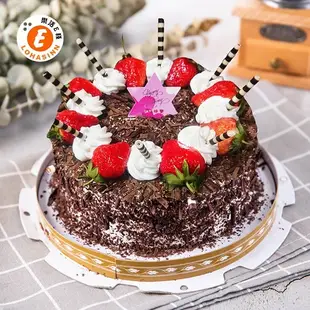 樂活e棧-生日快樂蛋糕-黑森林狂想曲蛋糕(8吋/顆) (8折)
