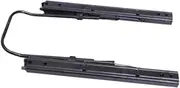 Vsenkes Vehicle Seat Slide Kit Double Lock Seat Mounting Track Adjustable Sliding Rail for Lawnmower Seat Four-Wheel Vehicle RV