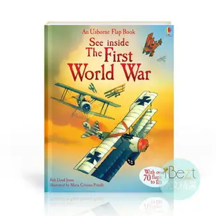 Usborne See Inside The First World War | An Usborne Flap Book | 外文 | Usborne | 百科 | 翻翻 | 戰爭 | 知識 |