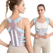 Back Brace Posture Corrector Women Men Shoulder Straightener Adjustable Support
