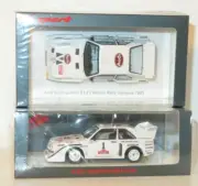 1/43 HB Audi Sport Quattro S1 E2 Winner SCCA USA Rally Olympus 1985 H.Mikkola