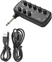 Bass Amplifier Mini Amp Portable Headphone Bass Amplifier Plug and Play for Electric Bass Amplifier