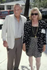 Norman Fell & date at LA Rape Treatment Center Fundraising D - 1991 Old Photo