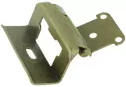 Pair 1/2" Overlay - Full Wraparound Hinge for 3/4" Frame - Antique Brass