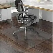 Wooden Floor Chair Mat, Clear Floor Protector, 1.5mm Thickness Wheel Runner Roll Mat Cuttable Floor Protector Non-Slip Chair Mat for Wood Floor Anti-Scratch(60 * 160cm)
