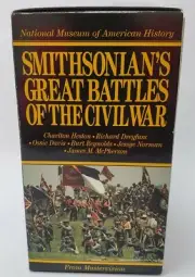 Smithsonian's Great Battles of the Civil War 5 VHS Video Tapes New