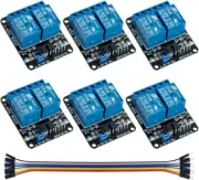 6Pack 2 Channel DC5V Relay Module with Optocoupler Relay Board Arduino Raspberry