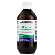 [Perrigo] Rivacol Chlorhexidine Mouthwash 0.2% Mint 200ml