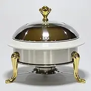 Food Warmer Electric Buffet Server Buffet Serving Food Heater - Food Warming Tray, Food Warming Buffet, Stainless Steel with Glass Plate, Hot Pot Set Catering Buffet Heater. Hot Pot Buffet