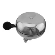 ENIX 80MM LONG BOLT-ON STEEL DING DONG BICYCLE CHROME CLASSIC BELL