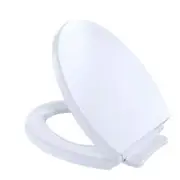 TOTO Toilet Seats 14" Standard Modern SoftClose Round Closed Front Cotton White