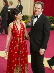 John C Reilly wife Alison at 75th Academy Awards Kodak Theater Ma- 2003 Photo