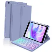 7 Color Backlit Keyboard Case for iPad 9th/8th/7th Gen 10.2 Inch - iPad