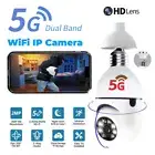 5G WiFi IP Camera E27 Light Bulb 1080P HD Night Vision Home Security Camera AU