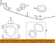 CHRYSLER OEM Parking Aid Backup Back Up Reverse Proximity-Sensor 1TK84TZZAA (for: Chrysler)