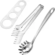 Metal Spaghetti Tong Portion Control Tool Spaghetti Noodle Measurer Pasta Gadget for Kitchen