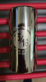 Armstrong 15/16" 3/8" Dr 12 Pt Deep Socket #11-330 USA NOS