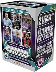 2024–25 Panini Prizm Premier League Blaster Box – EPL Soccer Trading Cards – Includes Blaster Exclusive Prizms, Rookies & Inserts – Official Panini Retail Set