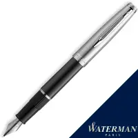 在飛比找蝦皮商城優惠-WATERMAN 威迪文 新款 巴黎魅影 黑色 F尖 鋼筆 