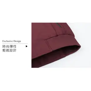 【ROBERTA諾貝達】 秋冬男裝 溫暖舒適 保暖輕舖棉夾克 酒紅