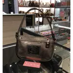 **香榭屋精品店 ** BURBERRY 銀灰色牛皮戰馬手提包 肩背包 (XB2277) 未使用商品