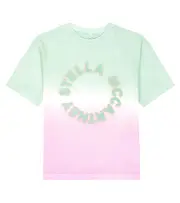 [Stella McCartney Kids] Stella McCartney Kids Tie-dye cotton jersey T-shirt Y 3 multicoloured