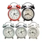 Battery Operated Clock Extra Loud Alarm Clock Metal Structure Clock For Adults
