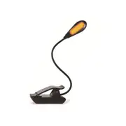 Eye-Care Book Light Clip On Table Lamp For Music Stand Night Reading Piano Power Indicator