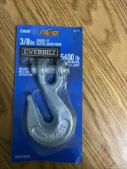 Towing hook 3/8FORGED STEEL CHAIN HOOK WITH CLEVIS PIN