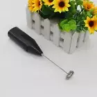 - Coffee Mixer Frother Plastic Egg Beater Handy Drink Mixer Milk Frother ( Black