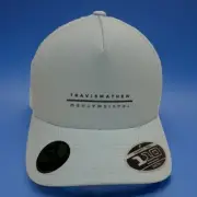 Travis Mathew Hard Lie Adjustable FlexFit Tech 110 Hat - Light Blue *NEW*