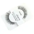 1 Pair Fluffy Extensions Eyelashes Soft Thick Clear Stem Cross False Lashes WPD