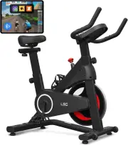 LSG SPG230 Spin Bike Magnetic 32 Levels Indoor Exercise Bike Bluetooth App Co...
