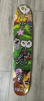 42" CAT day the of dead Bruce Walker - WALKER Skateboards - longboard deck