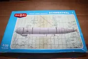 Mikro Mir 35-016 - 1/35"Schwertwal-I, German Midget Submarine Scale Model Kit