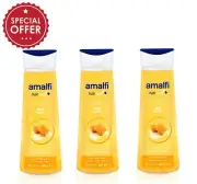 Amalfi Honey Shampoo 13.5 Fl oz (Pack of 3)