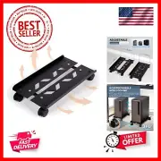 Mobile PC Stand, Adjustable Metal Computer Tower Stand, PC Floor Stand with 4...