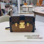 精品 LV 路易威登 TRUNK CLUTCH 經典老花 盒子包 鏈條包 單肩包 斜挎包 M43596