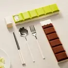 Portable Utensil Stainless Steel Chopstick Spoon Cutlery Set With Storage Bo _vf