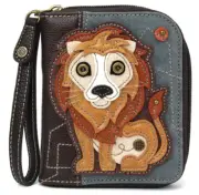 Charming Chala Lovely Lion Purse Wallet Credit Cards Coins Wristlet